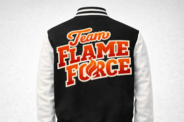 Flame Force Varsity Jacket