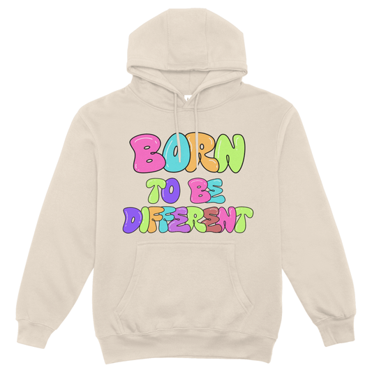 Born Tio Be Different Hoodie