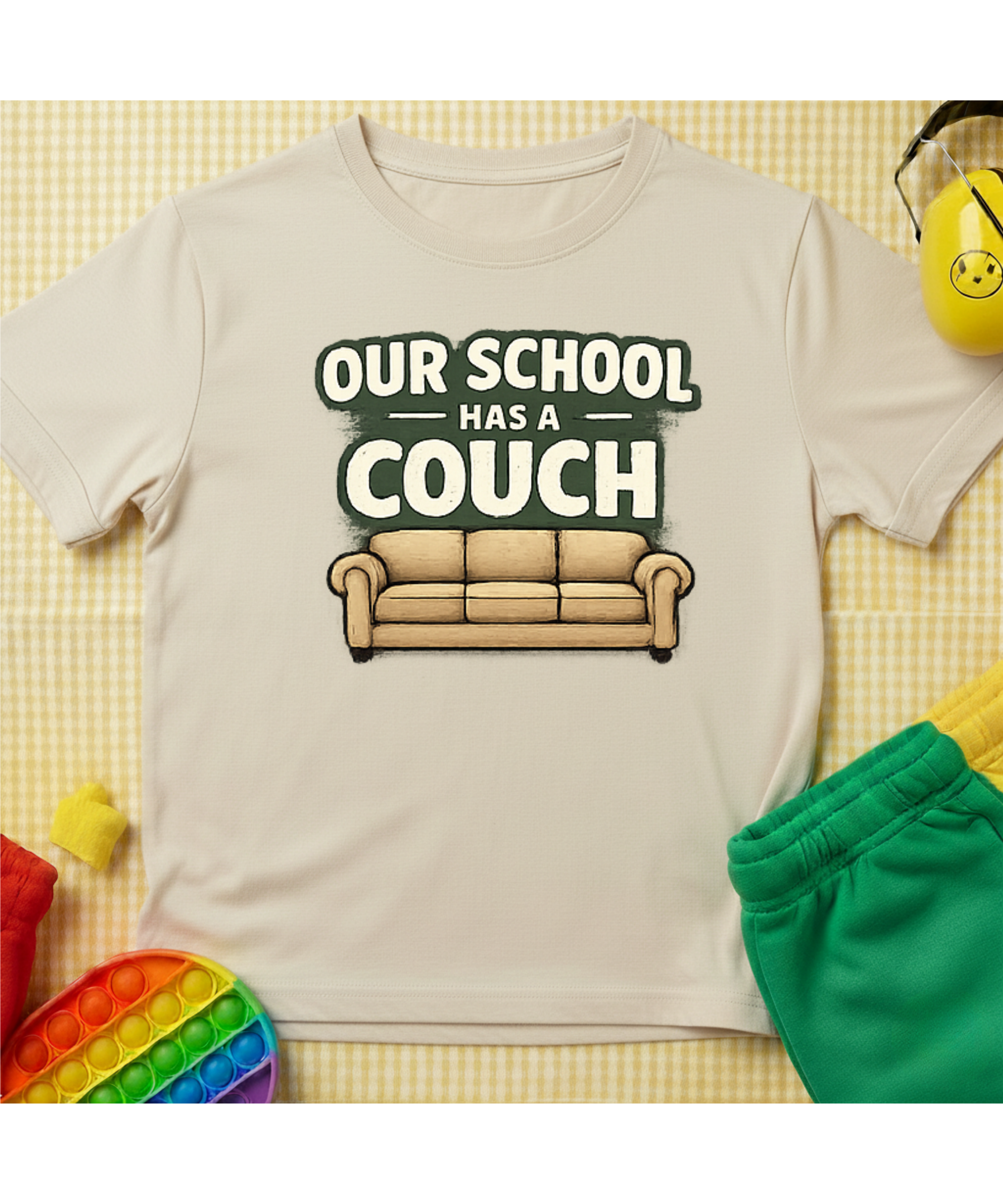 School Couch T-Shirt