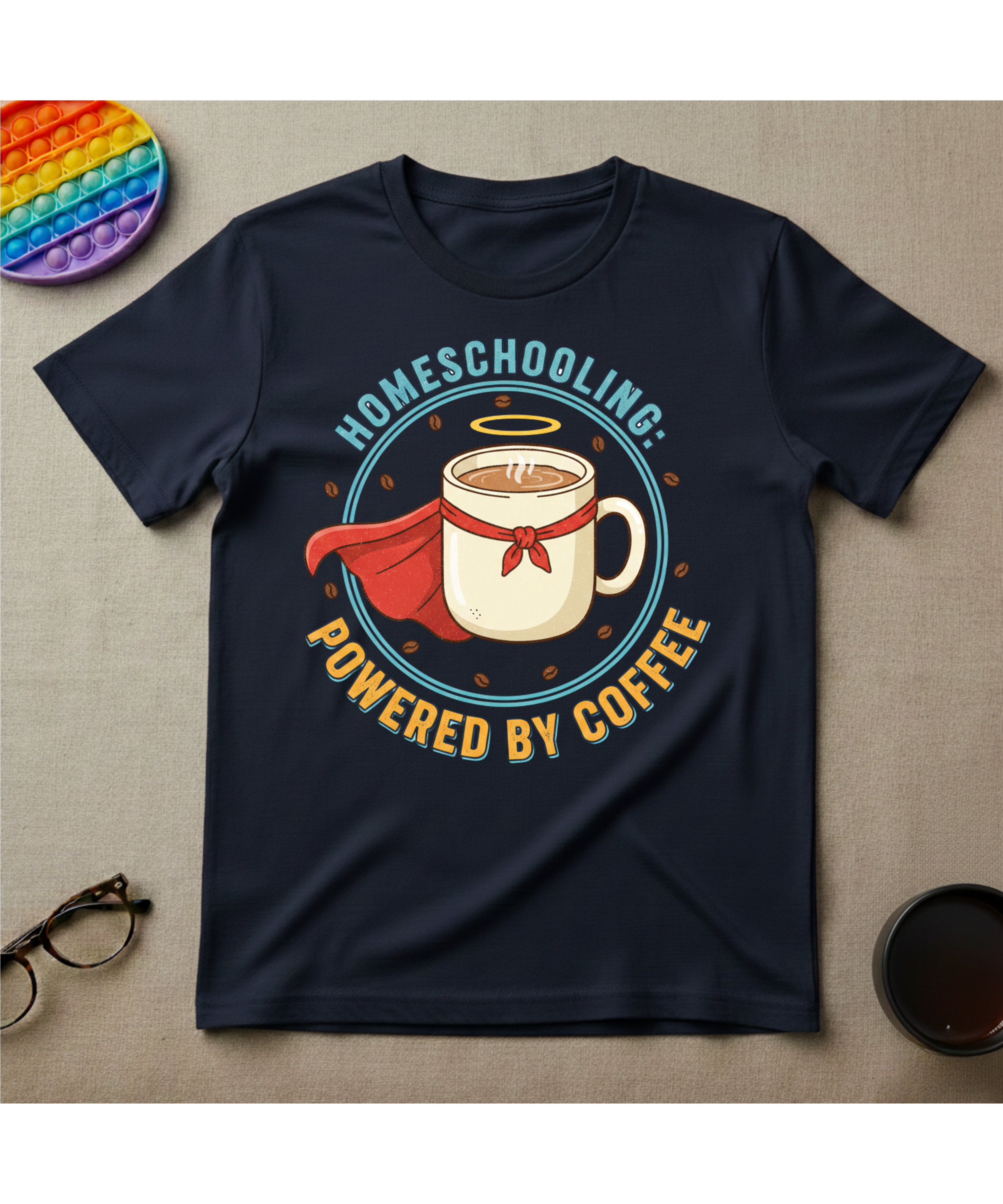 Homeschool Coffee T-Shirt