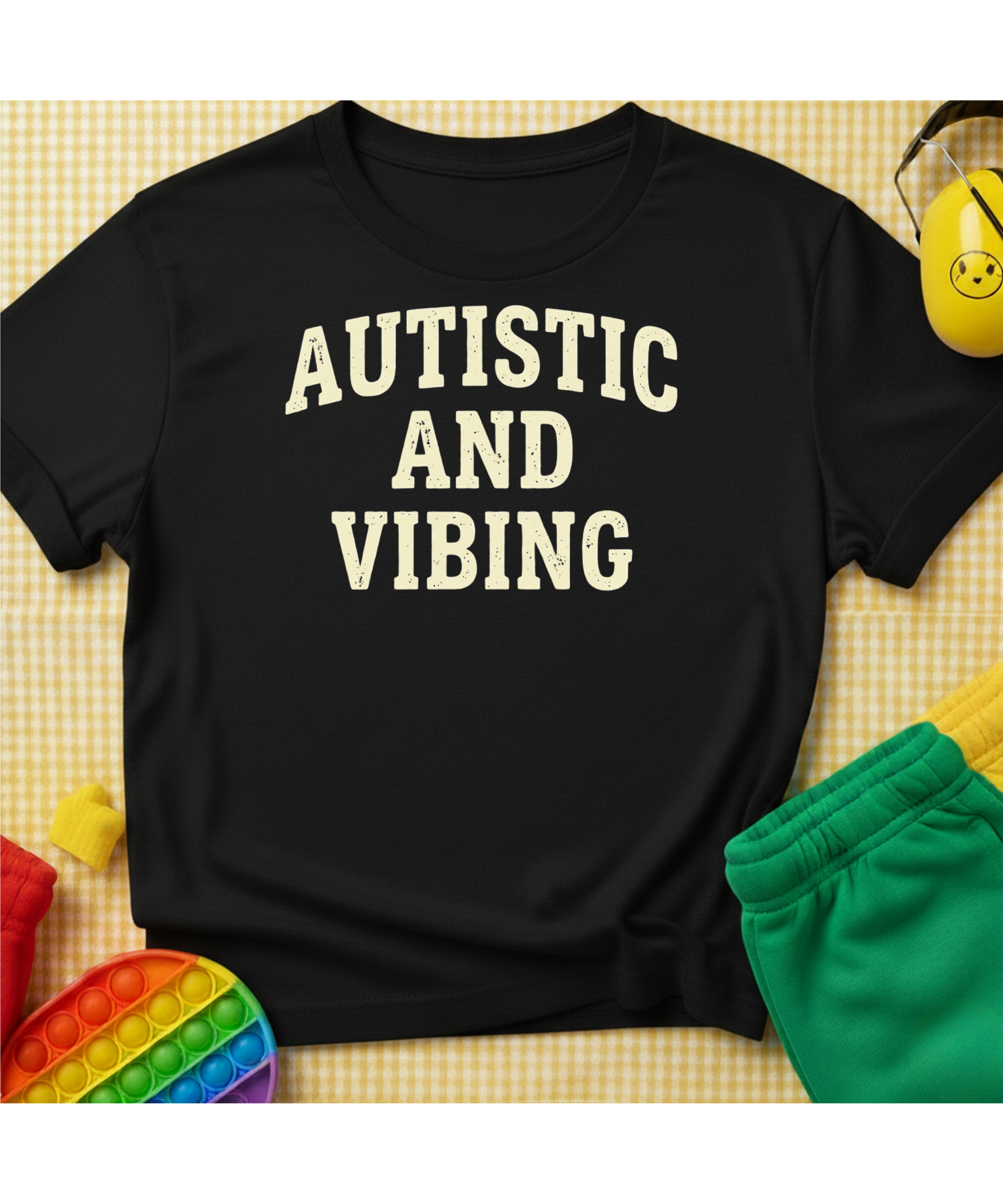 Autistic and Vibing T-Shirt